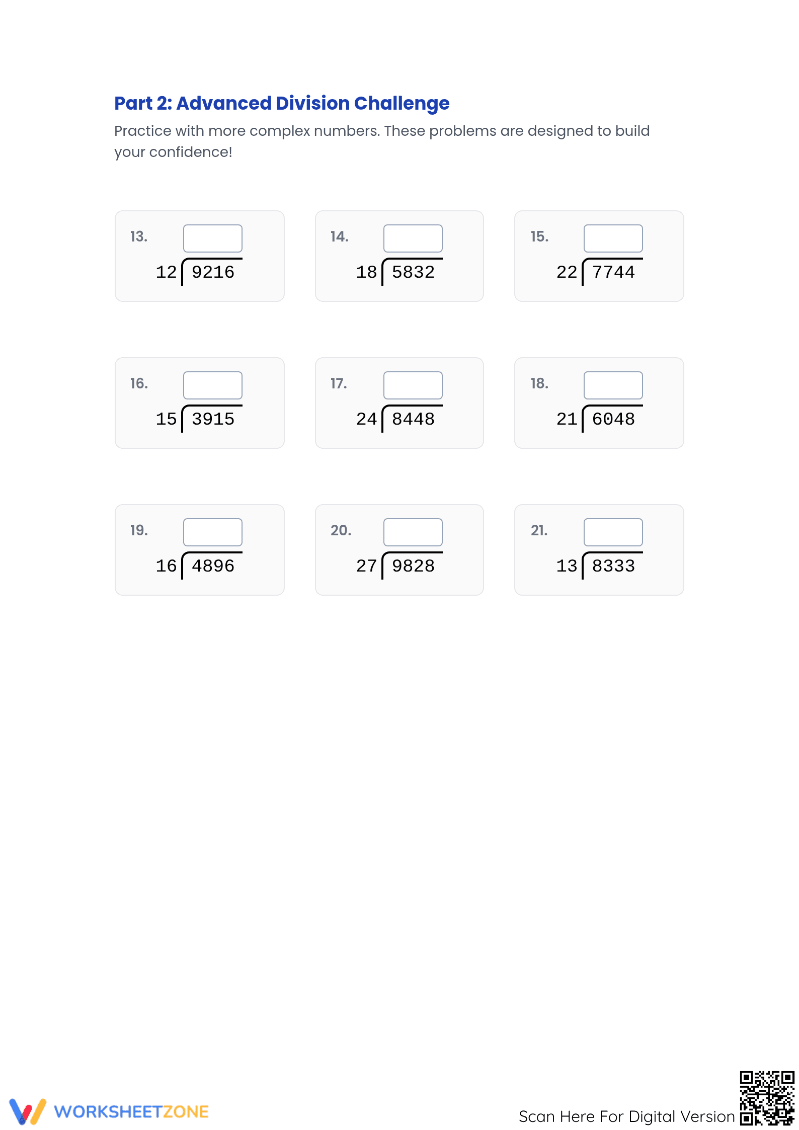 5.NR.2.2 Worksheet: Long Division — Grade 5 Aligned - Page 2