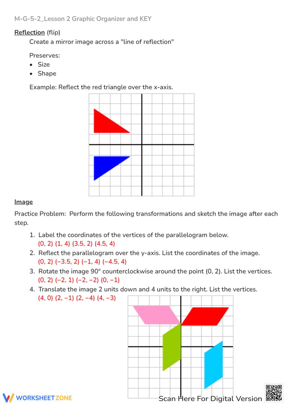 M-G-5-2_Lesson 2 Graphic Organizer and KEY - Page 4