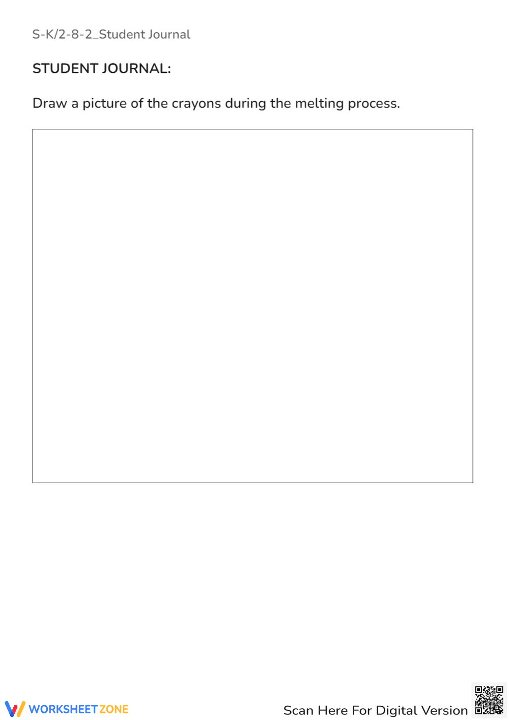 Hershey's Kiss Drawing Prompt - K-2 Creative Student Journal - Page 4