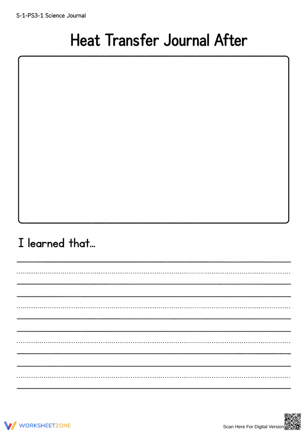 Grade 1 Heat Transfer — Printable No-Prep Worksheet - Page 3