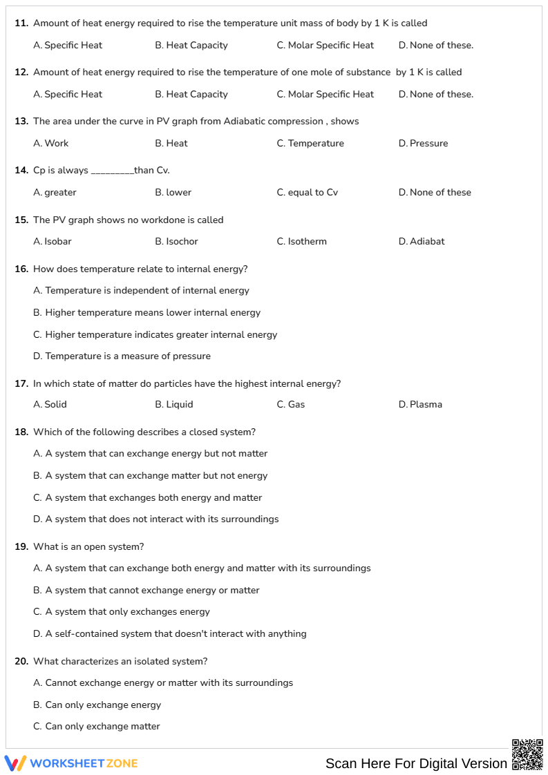 XII PHYSICS CH # 16First Law of thermodynamics - Page 2