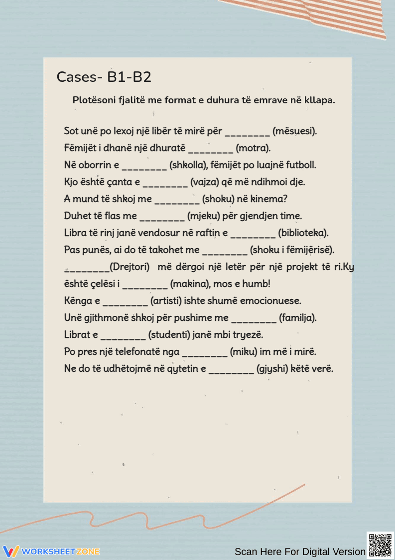Exercises( verbs, nouns, adjectives, pronouns) B1-B2 - Page 3