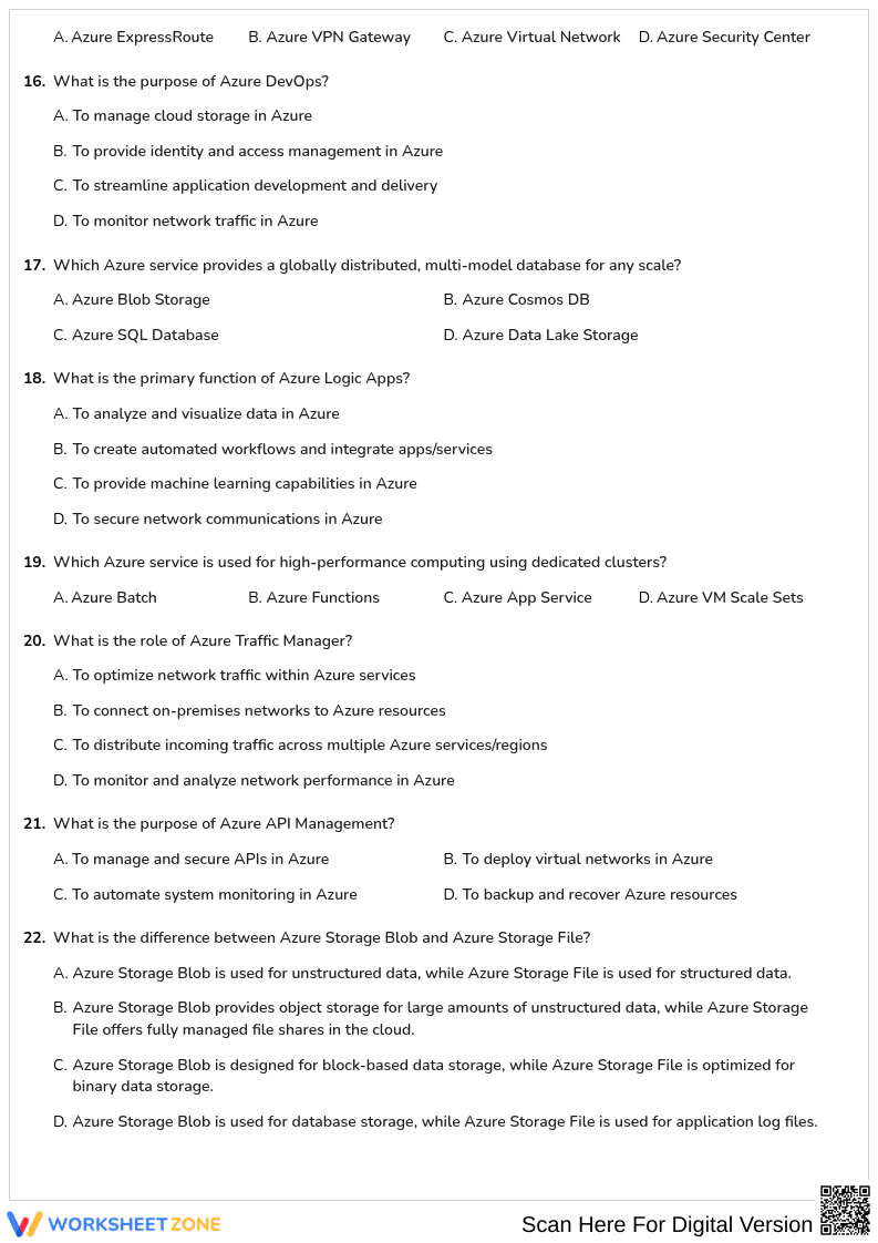 AZ900 Test 4 - Page 3