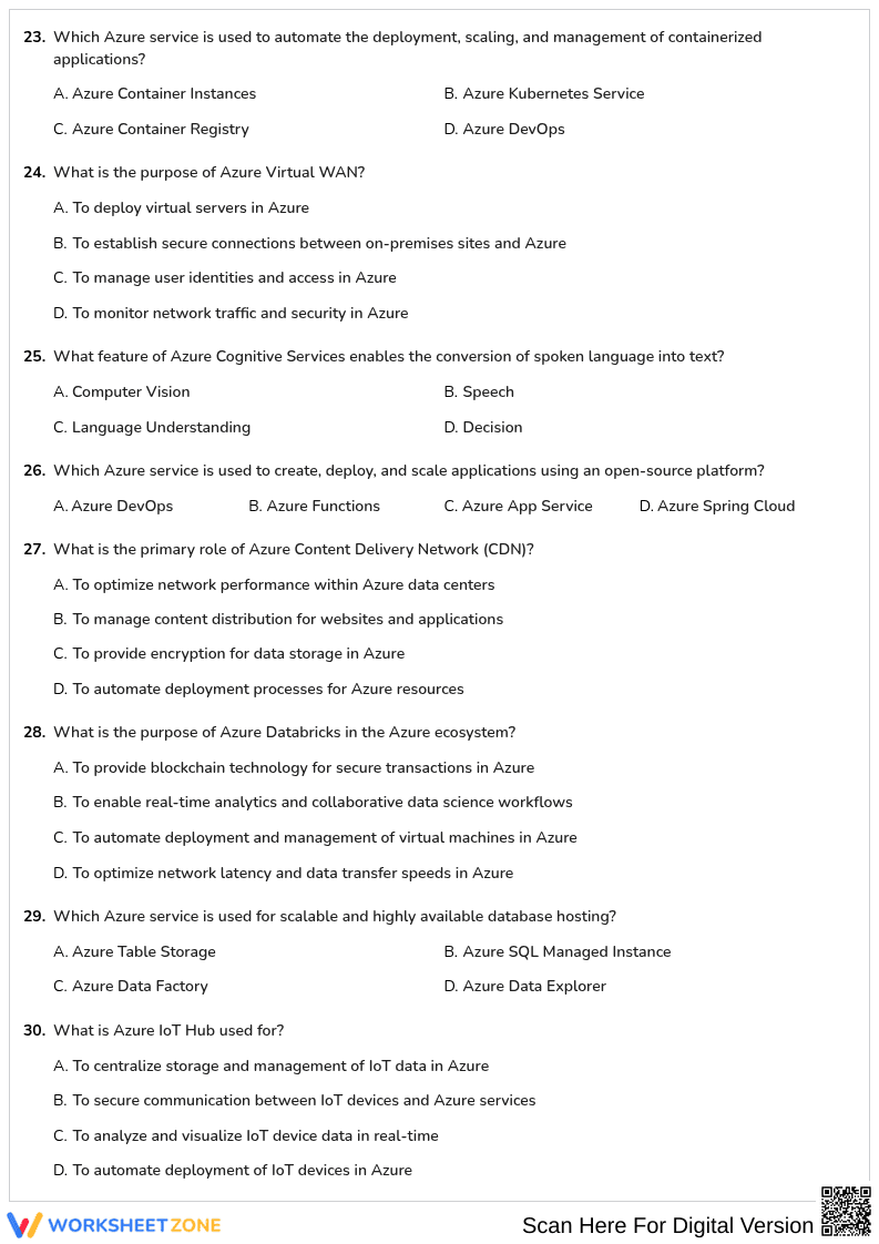 AZ900 Test 4 - Page 4
