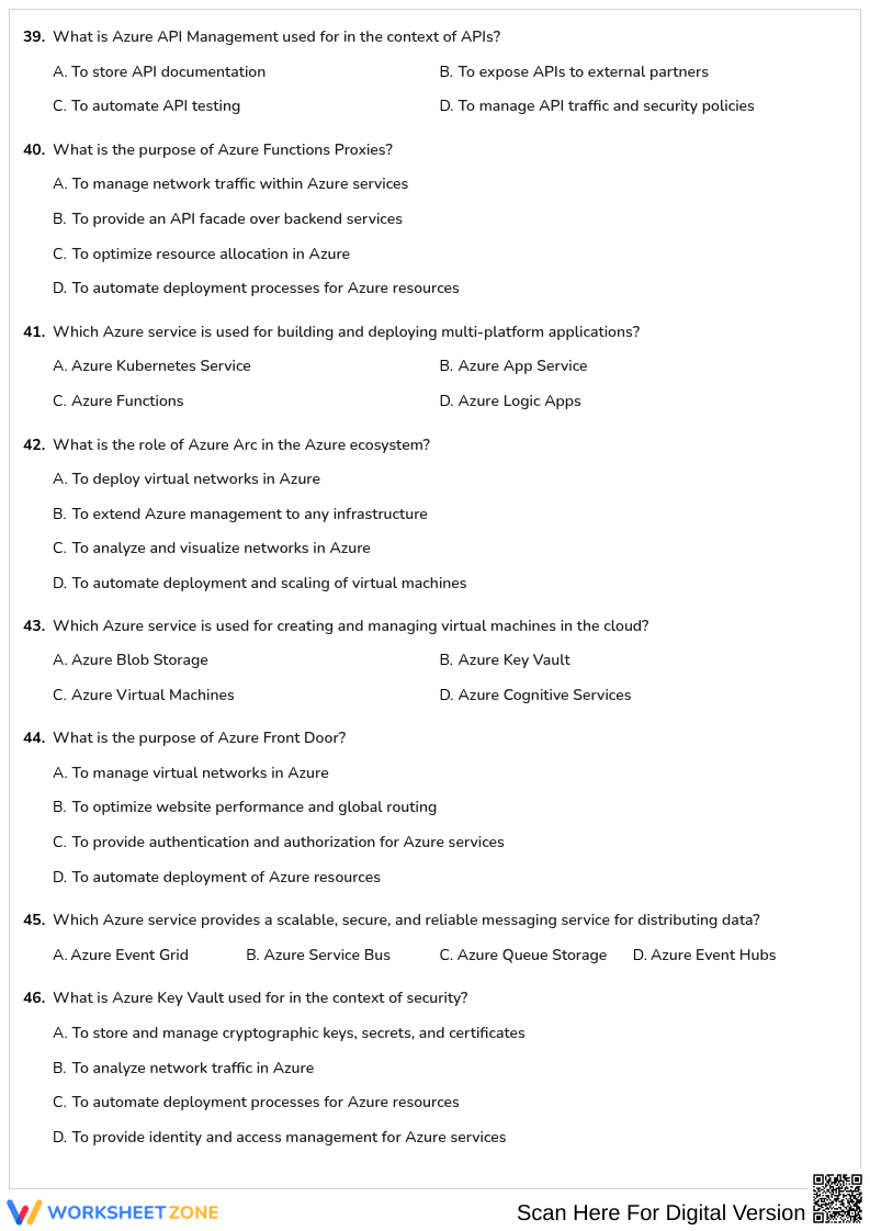 AZ900 Test 4 - Page 6