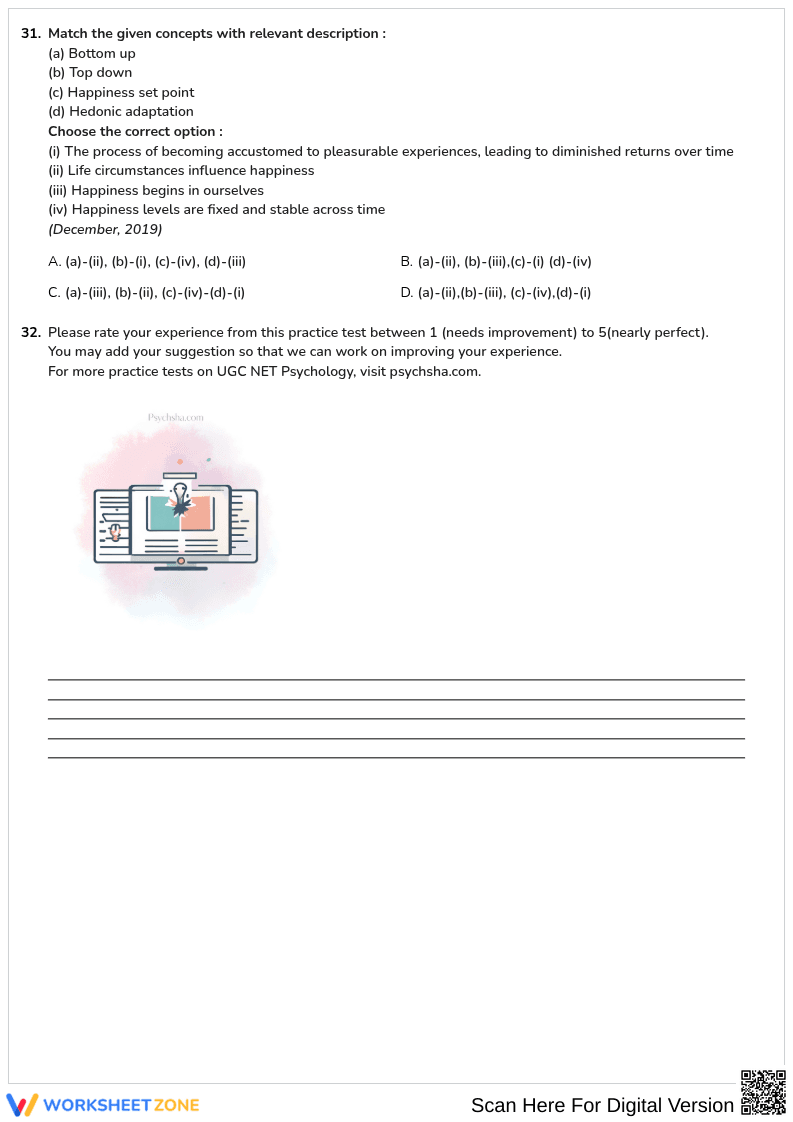UGC NET: Unit 1: Emergence of Psychology - Page 6