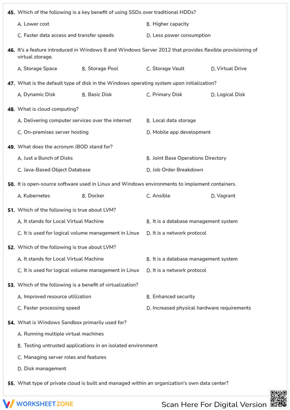 Essential Platform Tech Quiz | College IT Infrastructure - Page 5