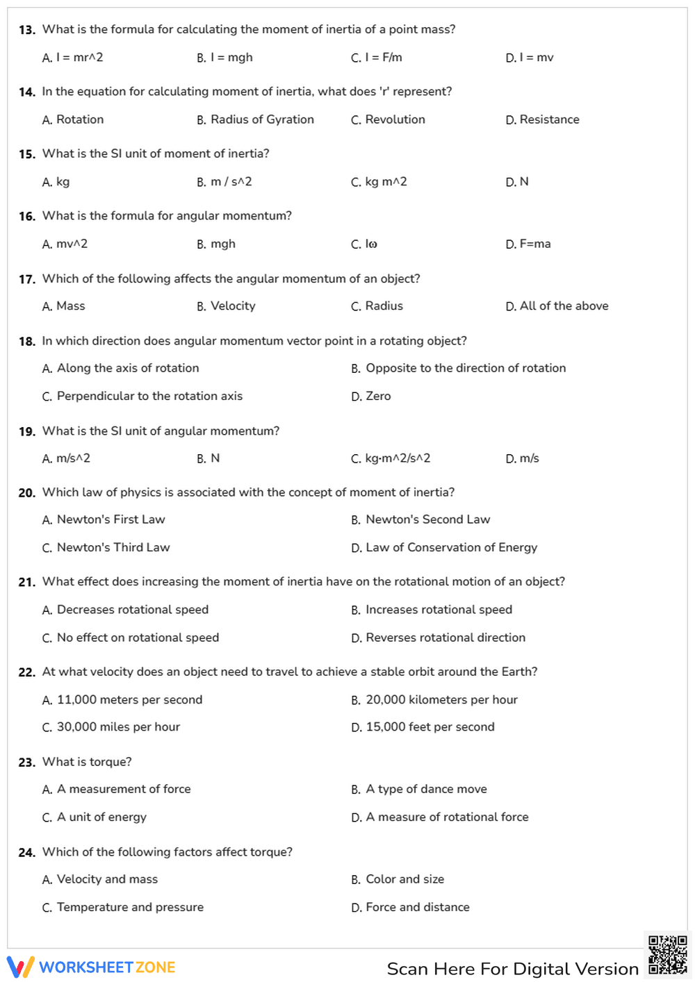 Ch: 4 Rotational & Circular Motion. - Page 2
