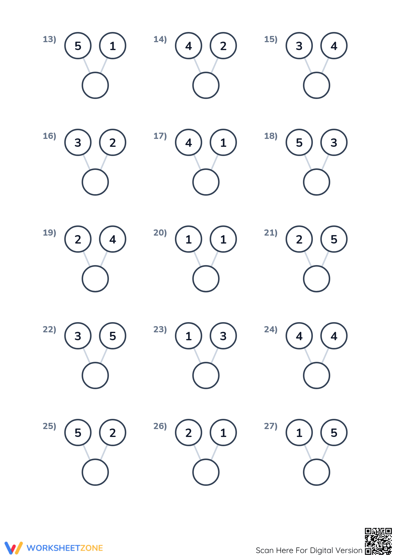 Number Bonds to 10 Worksheet | Grade 1 Essential - Page 2