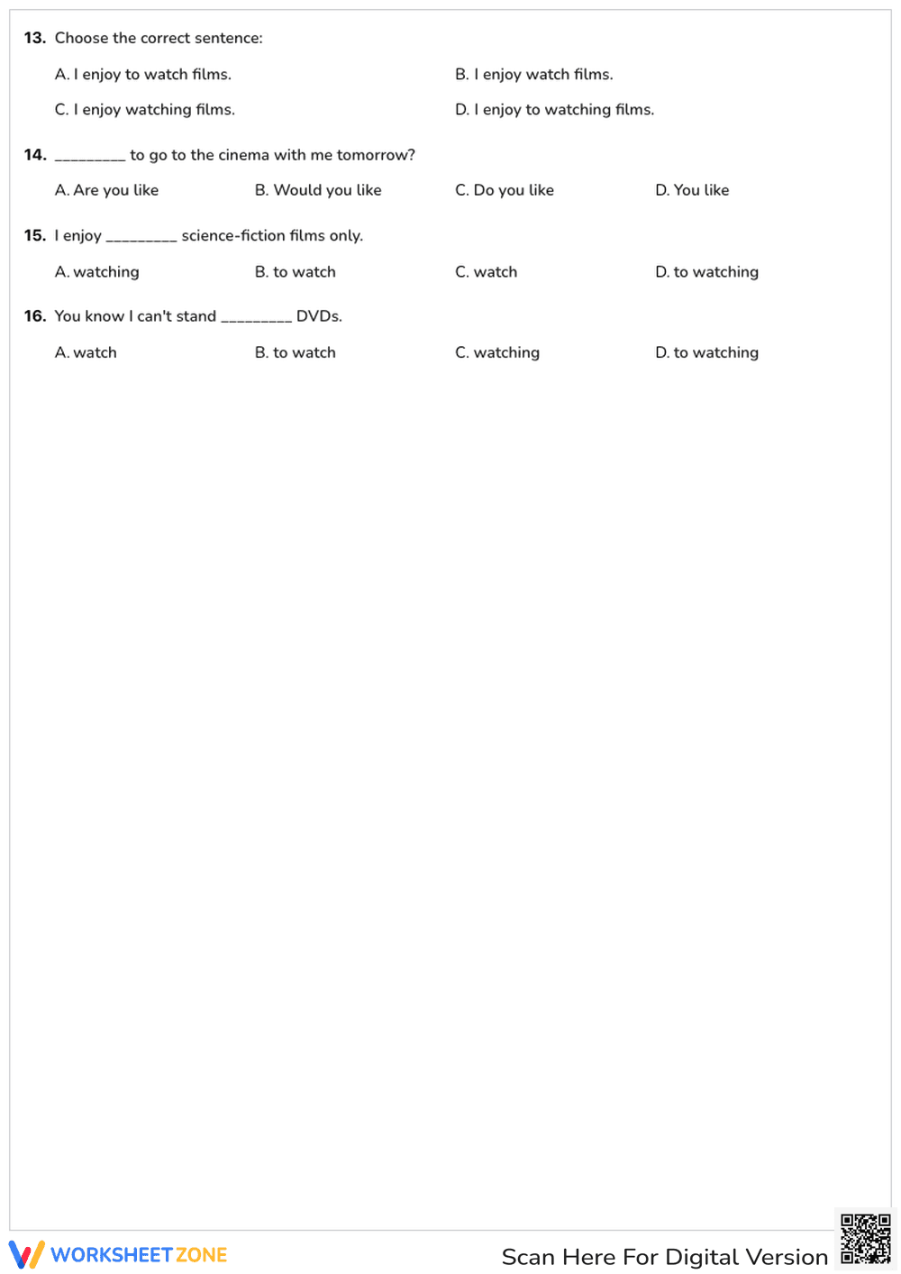 Entertainment Vocabulary Worksheet | Grade 4 Essential - Page 2