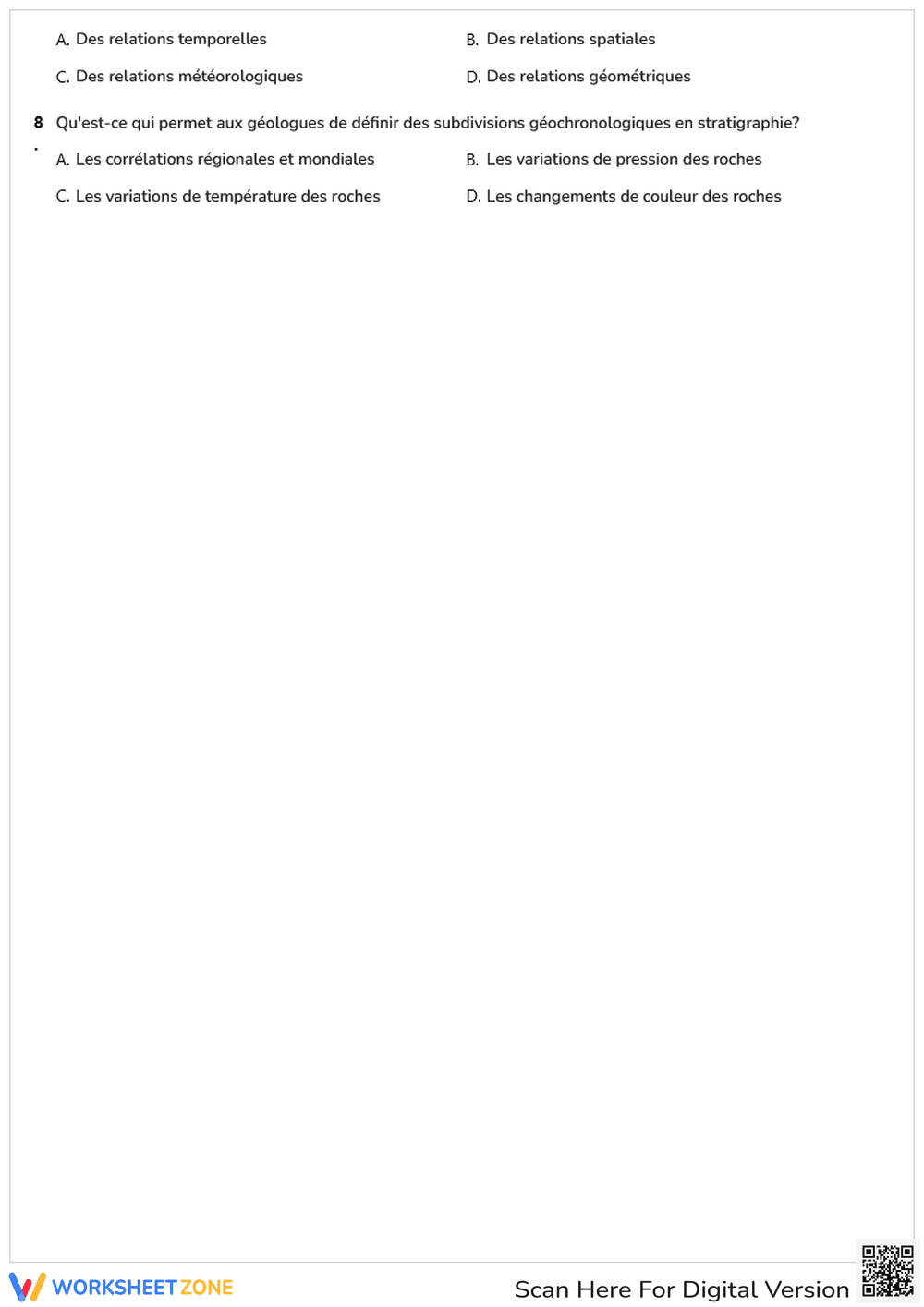 La stratigraphie s'occupe de l'établissement, à partir des relations géométrique - Page 2