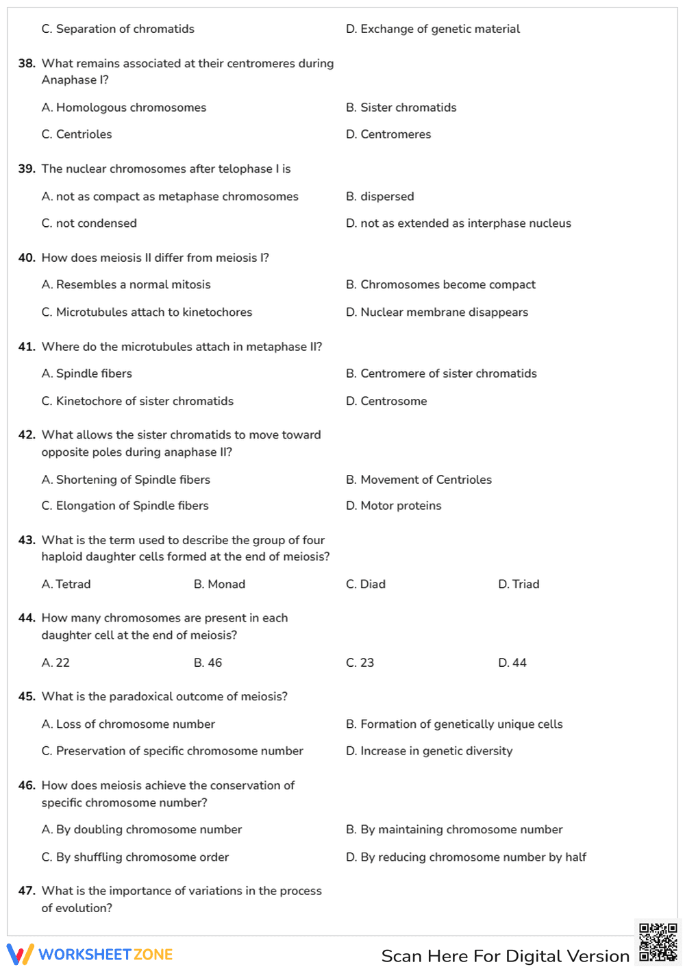 Meiosis - Page 5