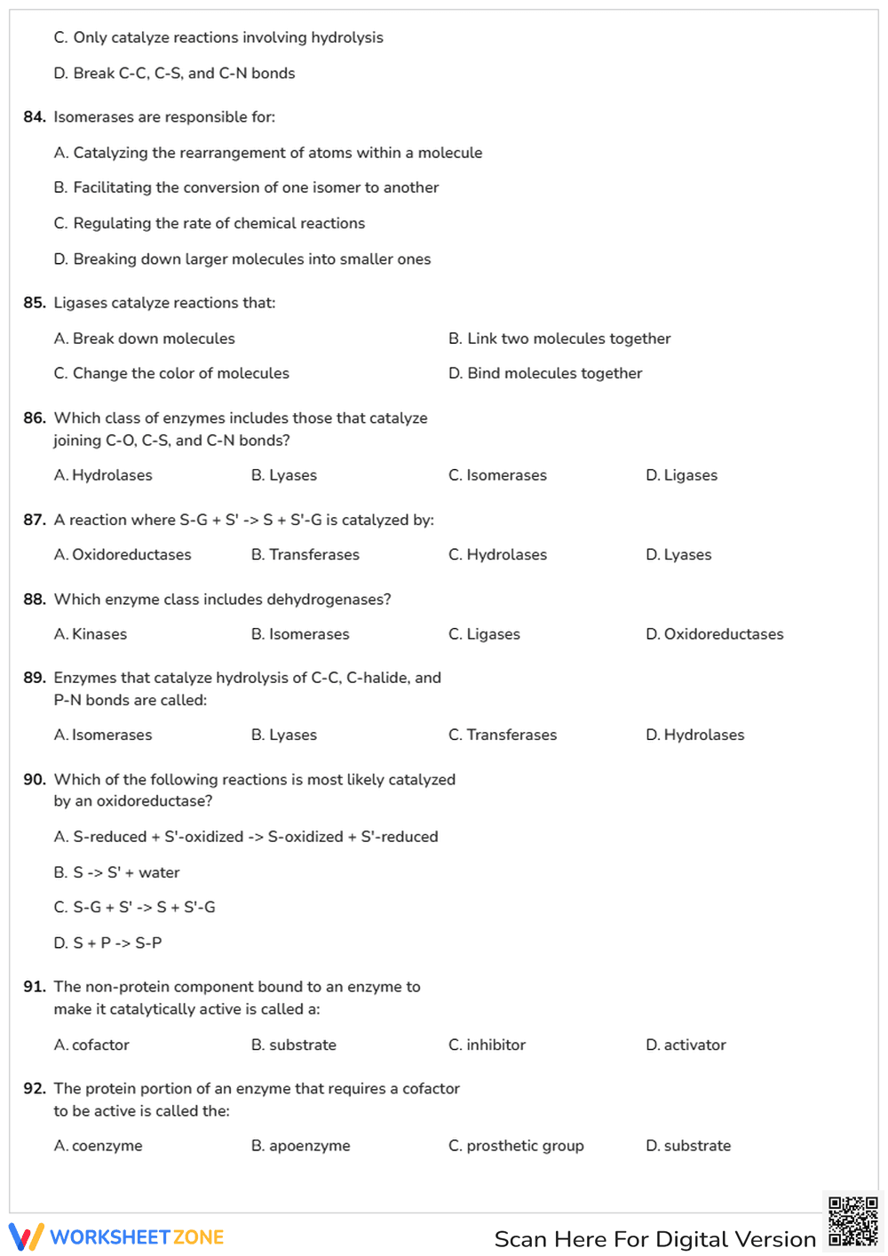 Biomolecules (02) - Enzymatics - Page 9