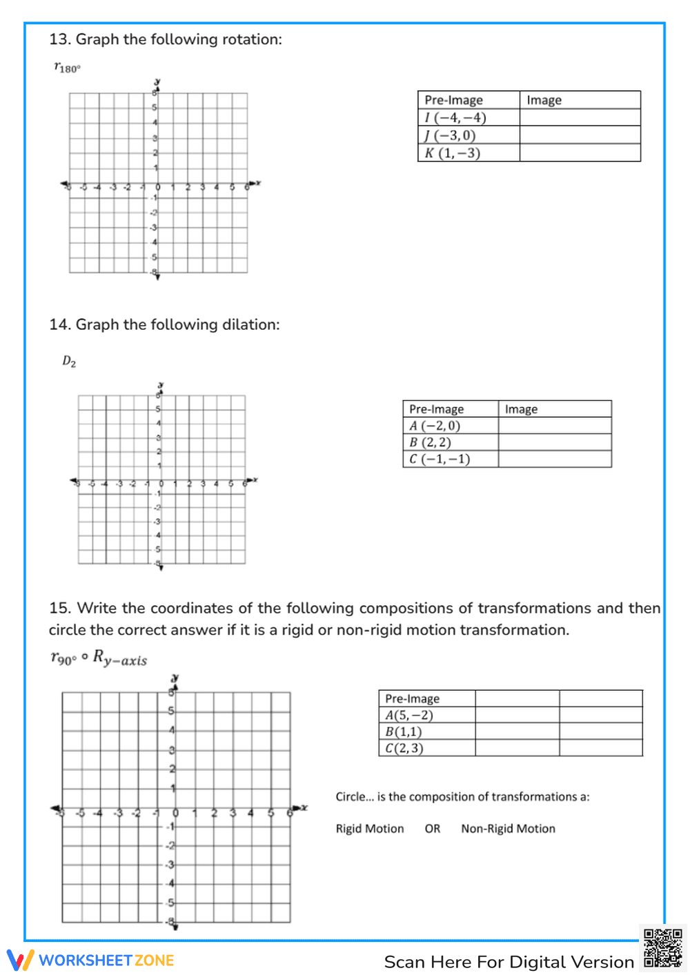 Unit 4: Transformations and Symmetry - Page 3