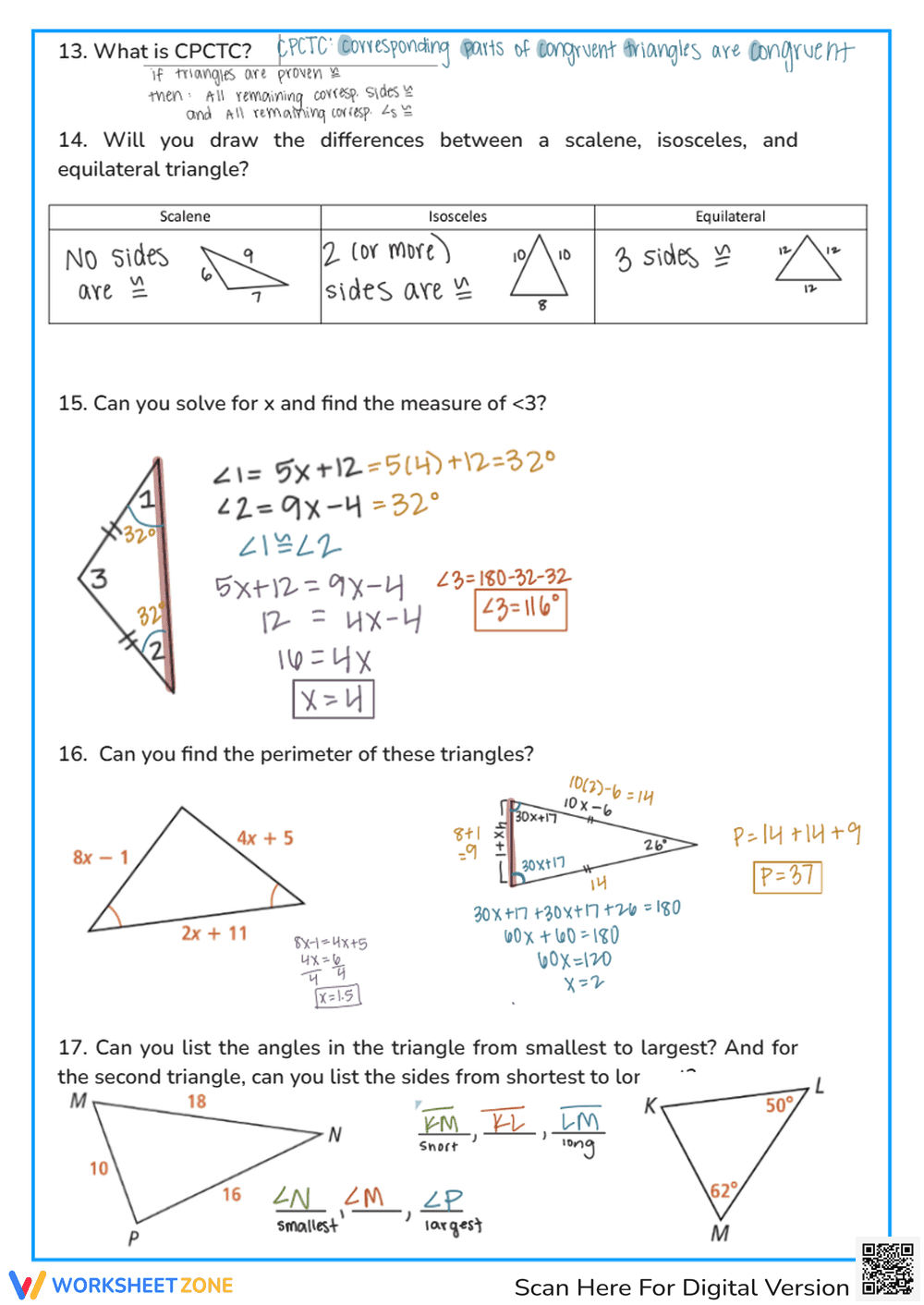 Unit 5: Congruent Triangles - Page 7