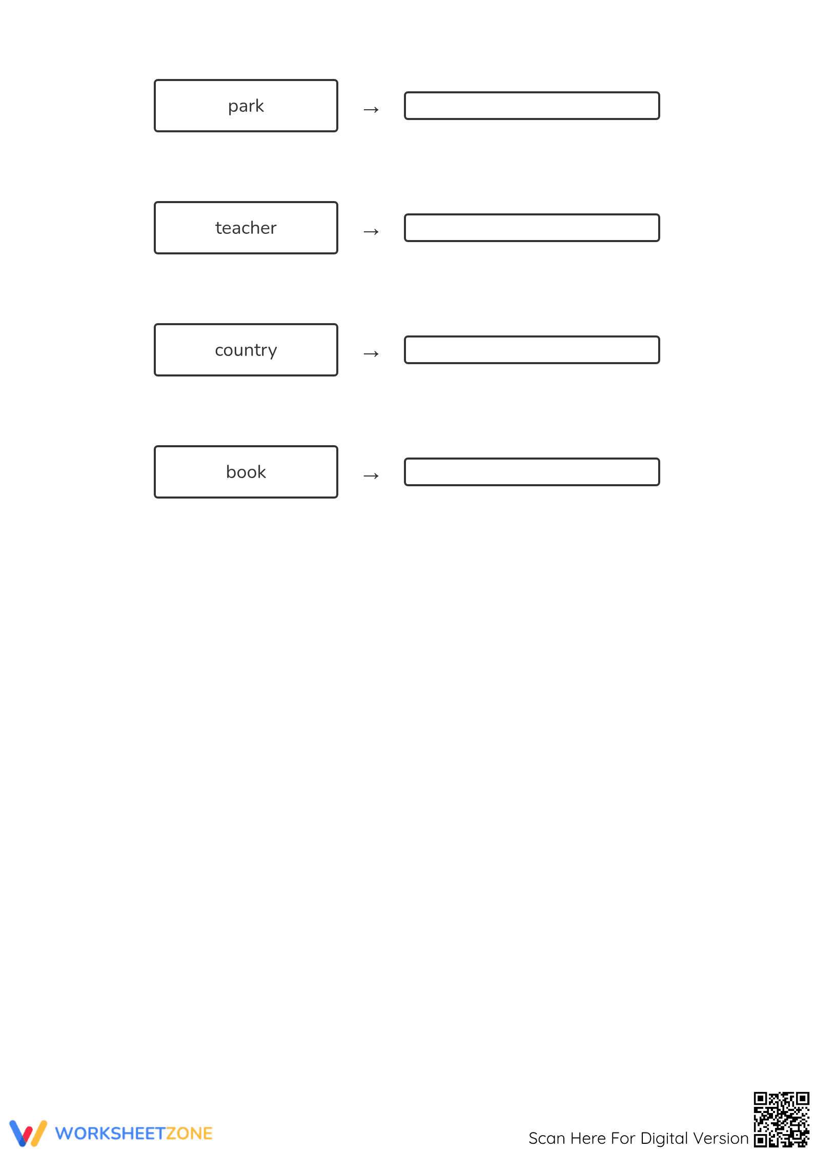 Proper Noun Transformation Worksheet | Grade 3 Essential - Page 2