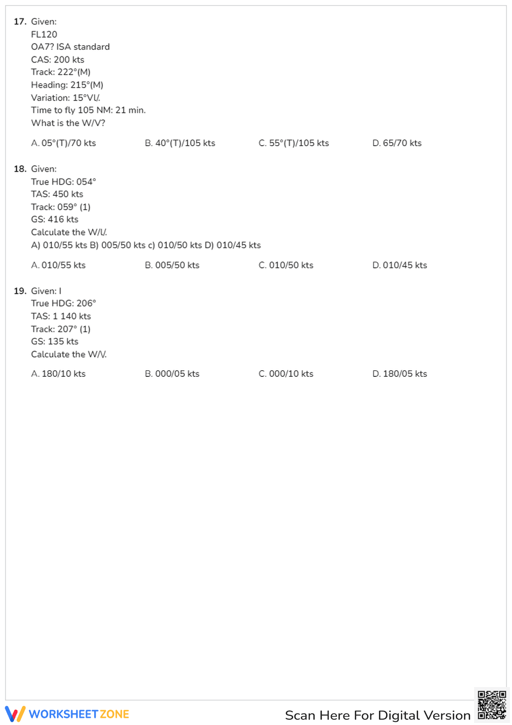 Wind Velocity Worksheet | Grade 12 Printable Practice - Page 4