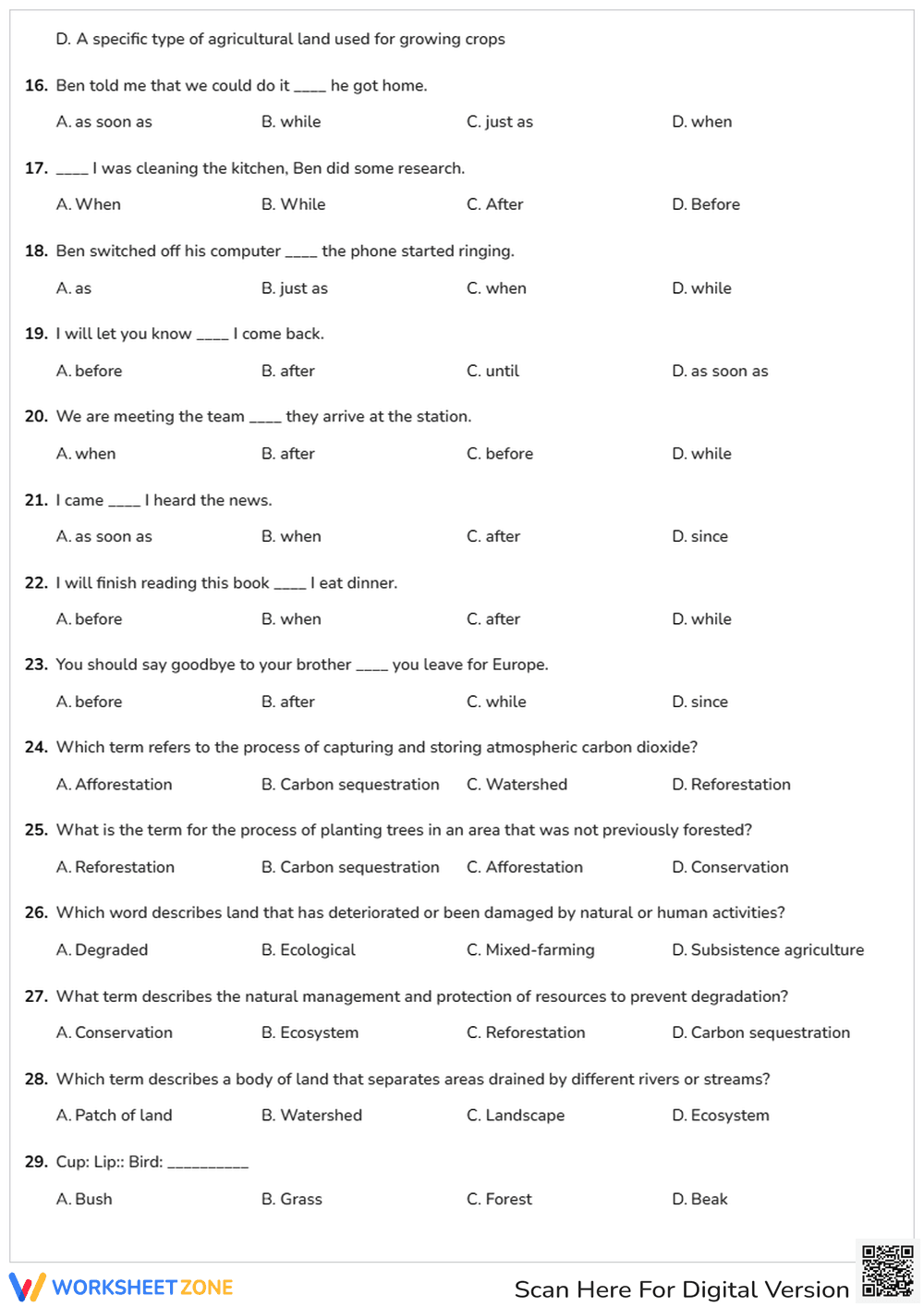 L.12.6 Worksheet: Essential Unit 4 Exam — Grade 12 Aligned - Page 3