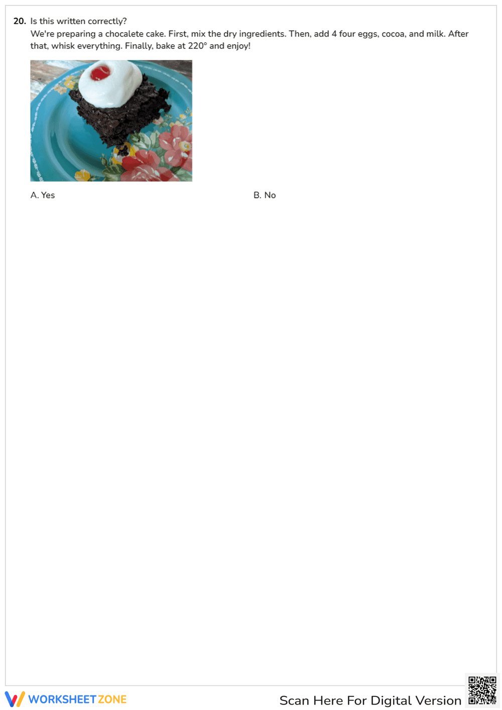 Verb Tenses & Pronouns Review | Essential Grade 5-7 ELA - Page 6