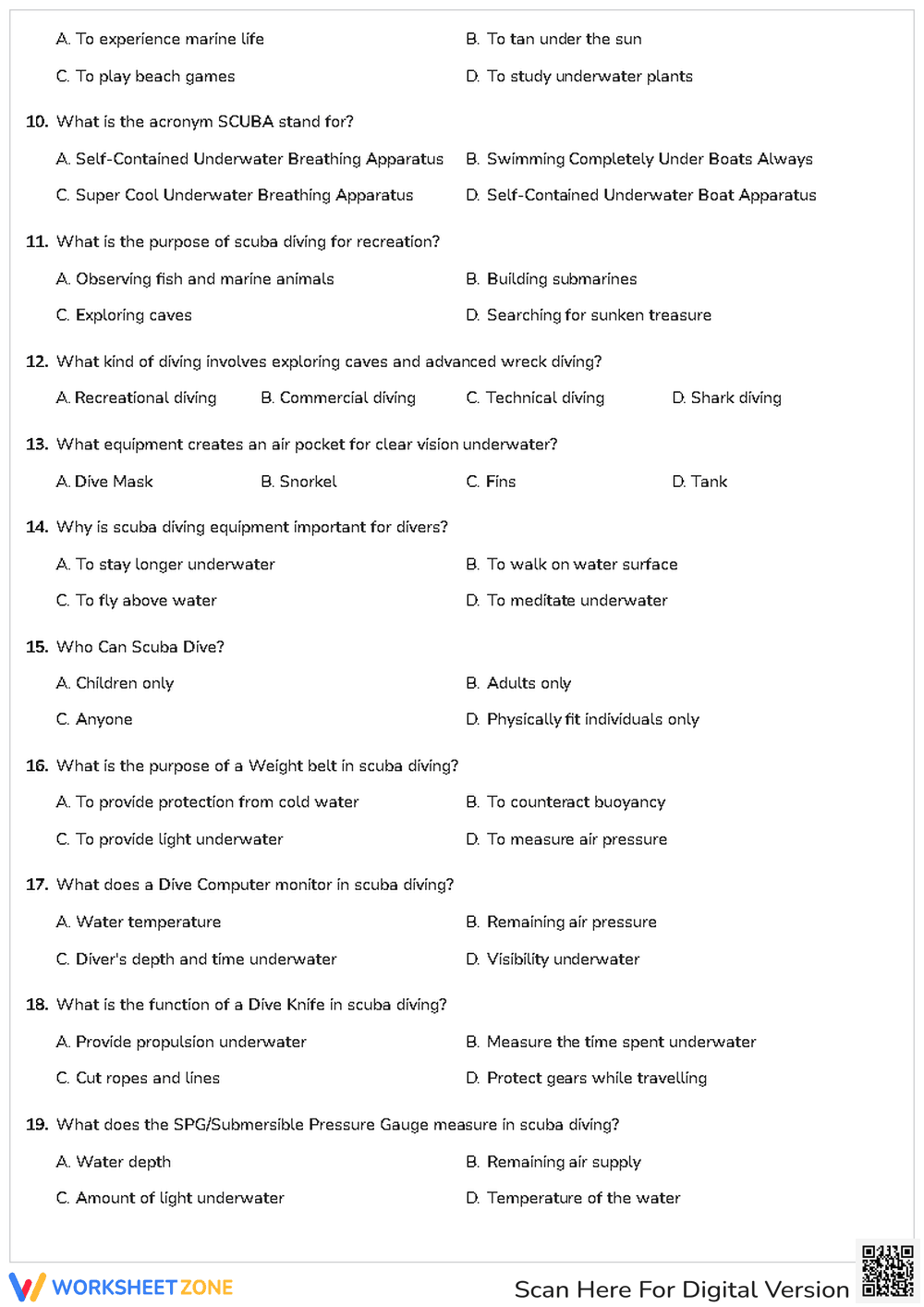 SCUBA DIVING FOR FITNESS - Page 2