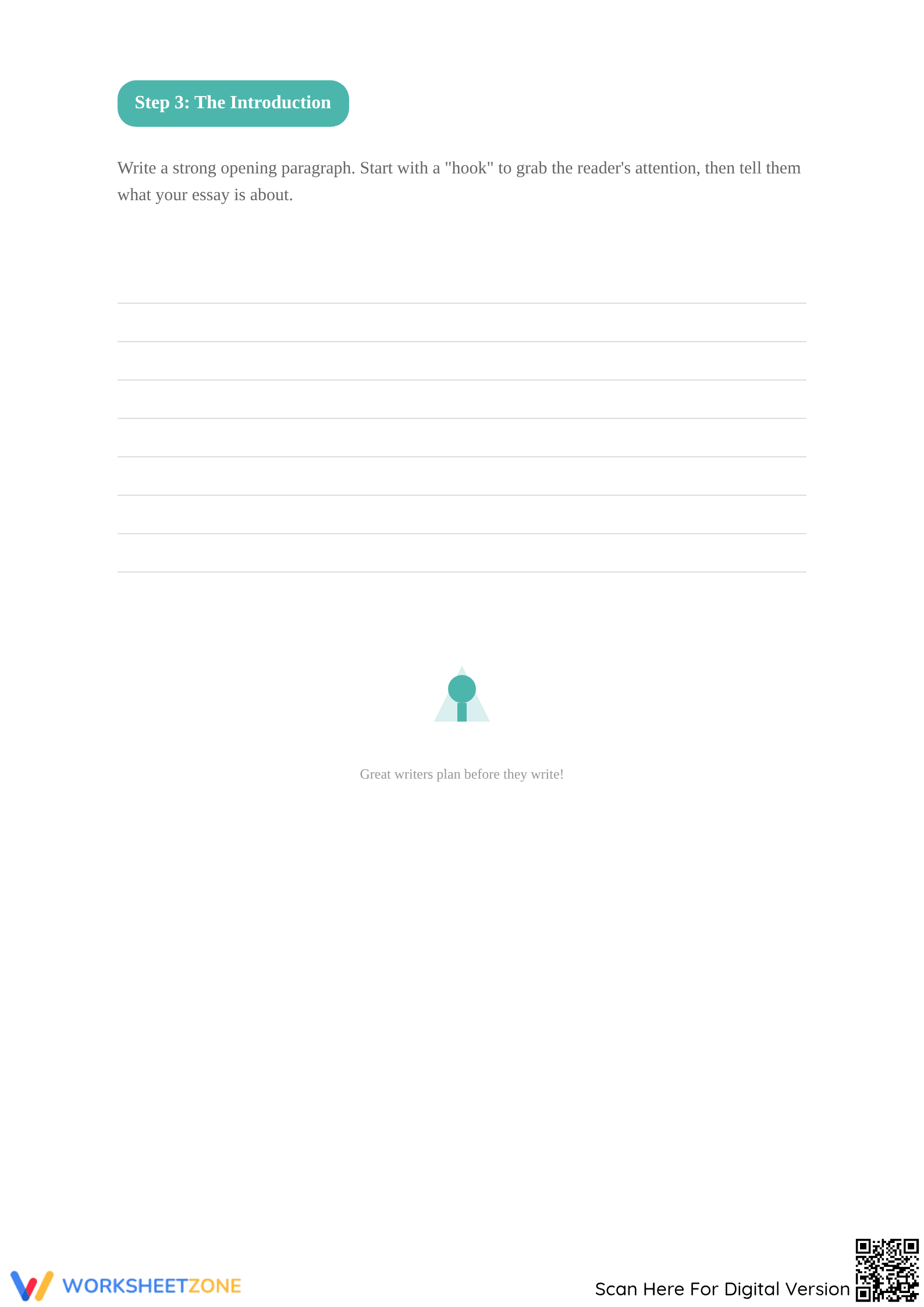 Informative Essay Writing Worksheet | Grade 3 Printable - Page 3