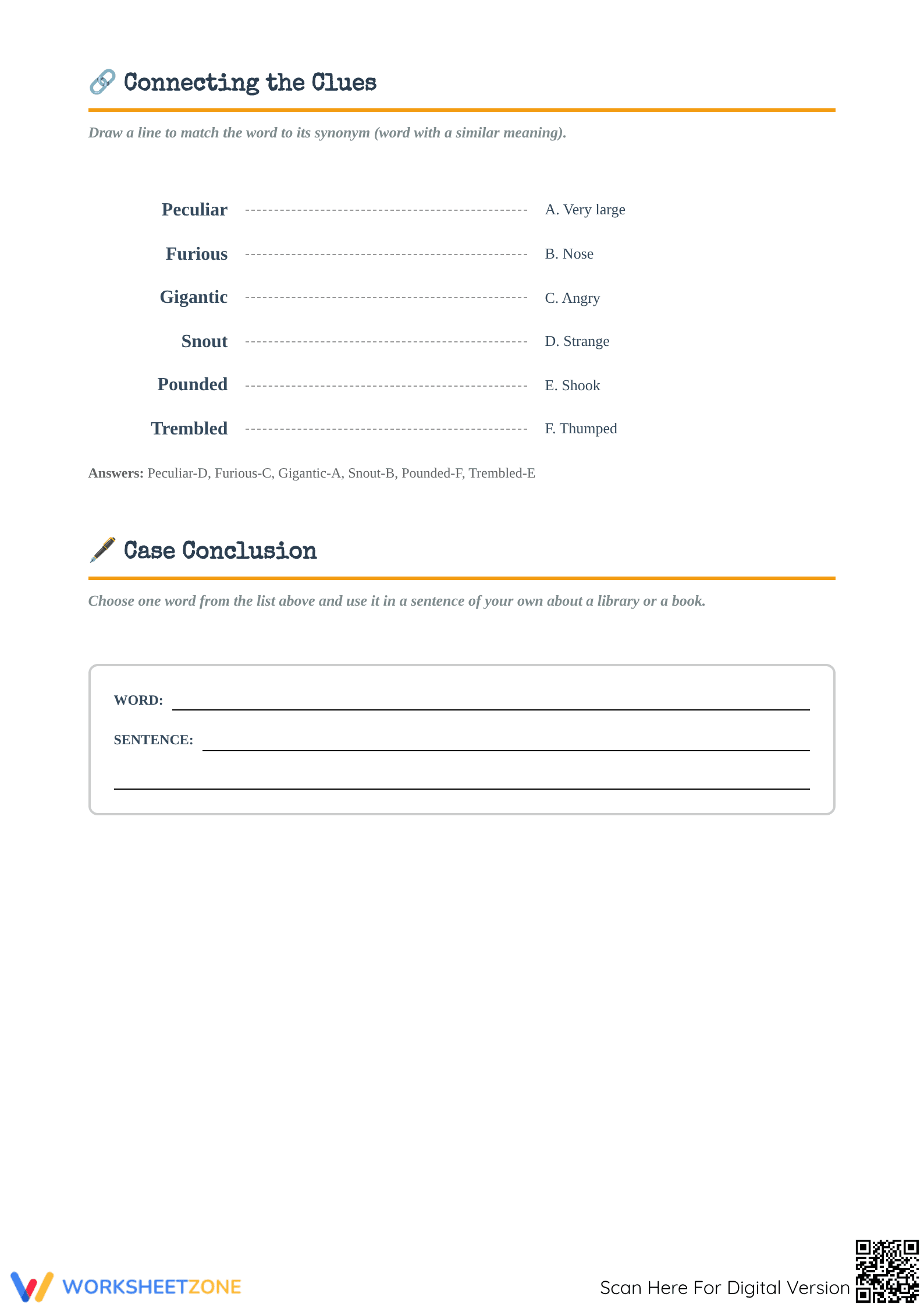 Grade 4 Vocabulary Detective: Essential Context Clues - Page 3