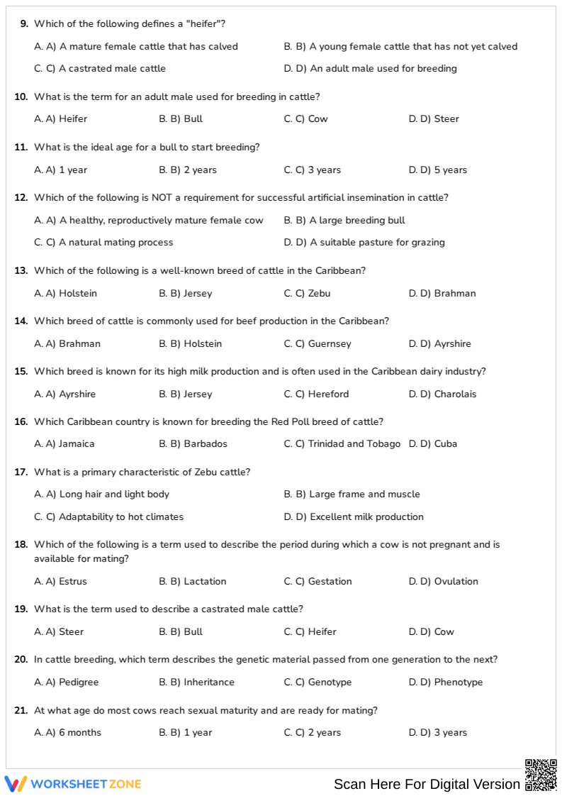 Agricultural Science Mid Term Grade 10 - Page 2
