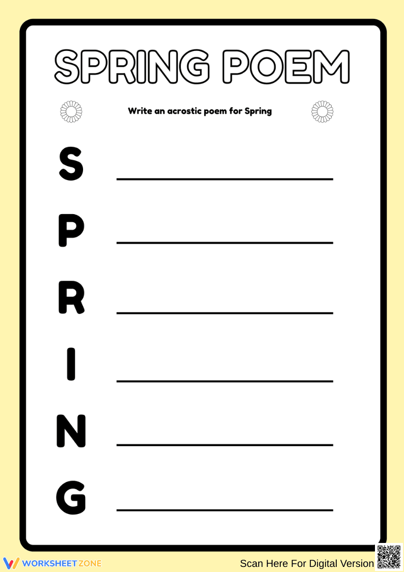 Spring Activity Book Worksheets Bundle - Page 4