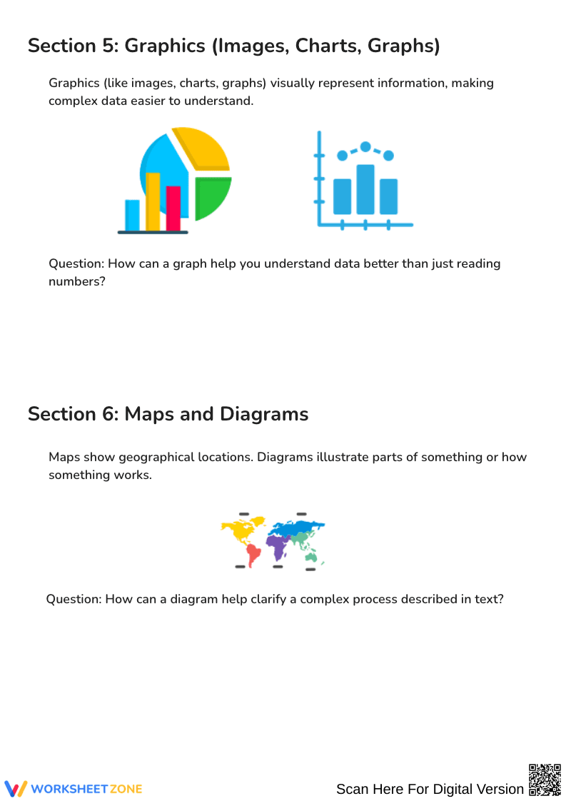 Exploring Text Features Worksheet - Page 2