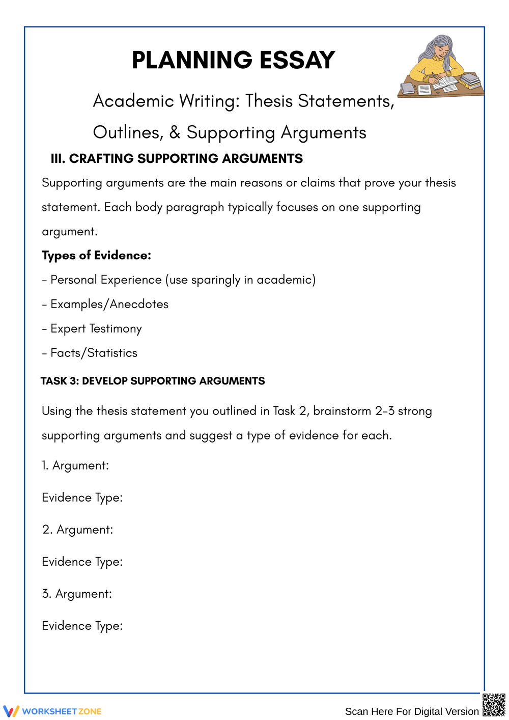 Planning Effective Essays with Thesis Statements and Outlines - Page 3