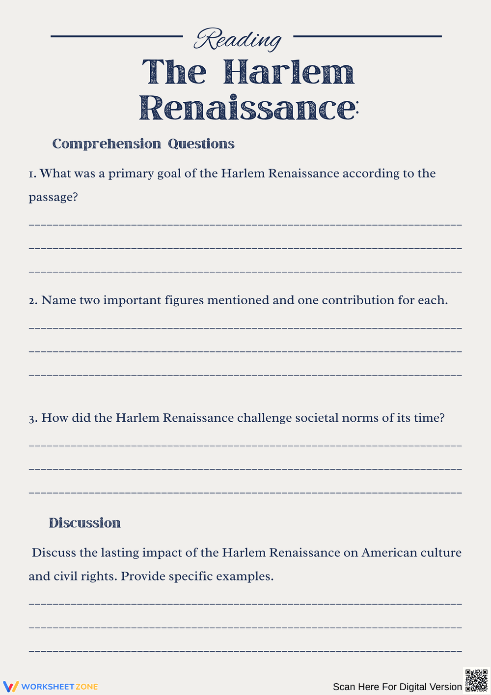 Exploring The Harlem Renaissance: Voices And Impact - Page 2