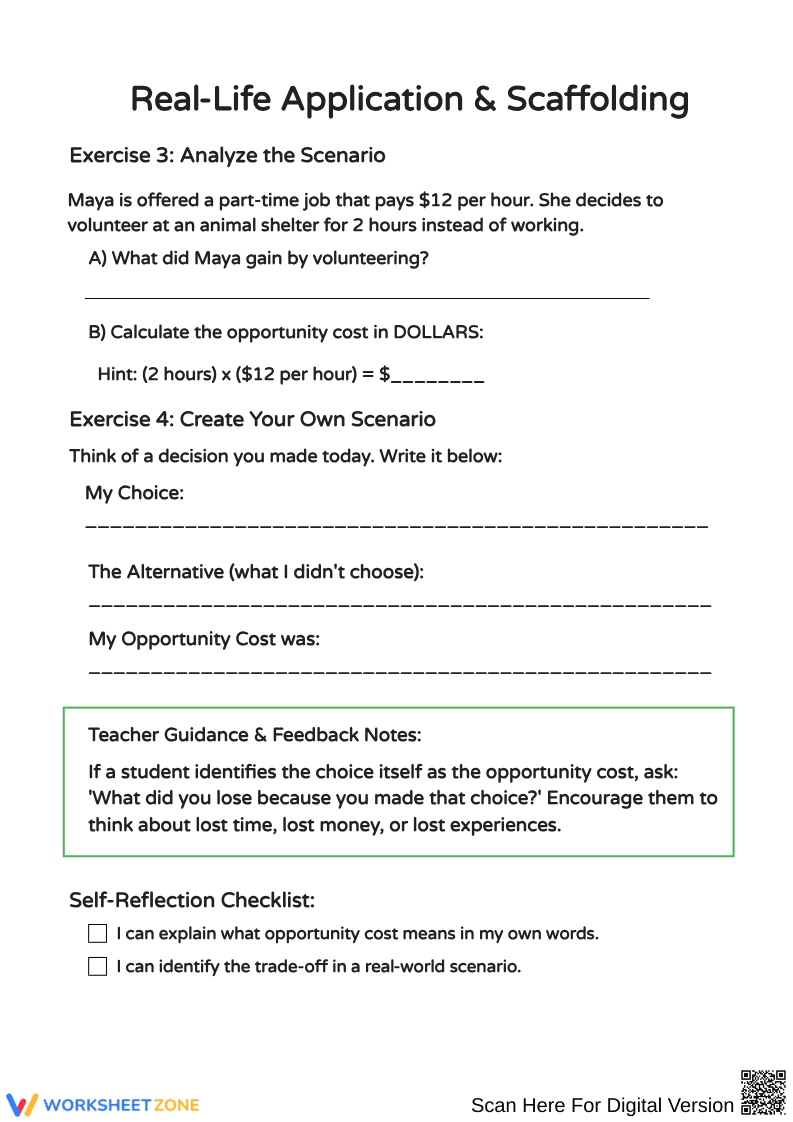 Mastering Opportunity Cost Through Real-Life Scenarios - Page 2