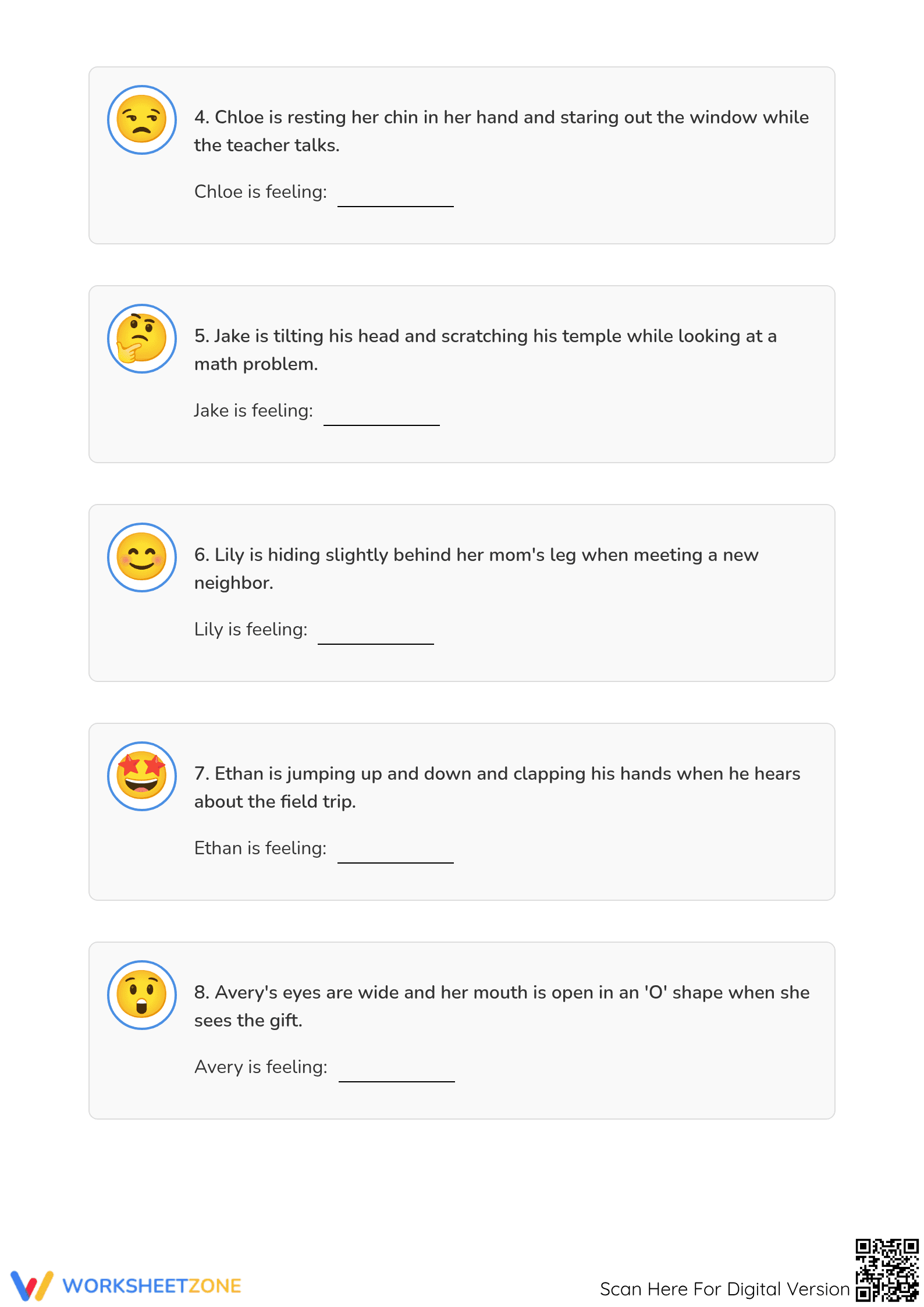Social Cues: Mixed Signals & Context - Part 2 Worksheet - Page 2