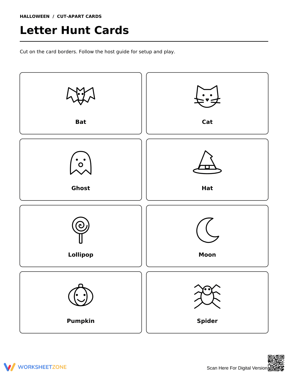 Printable Beginning Sounds Hunt Worksheet | Grade K - Page 2