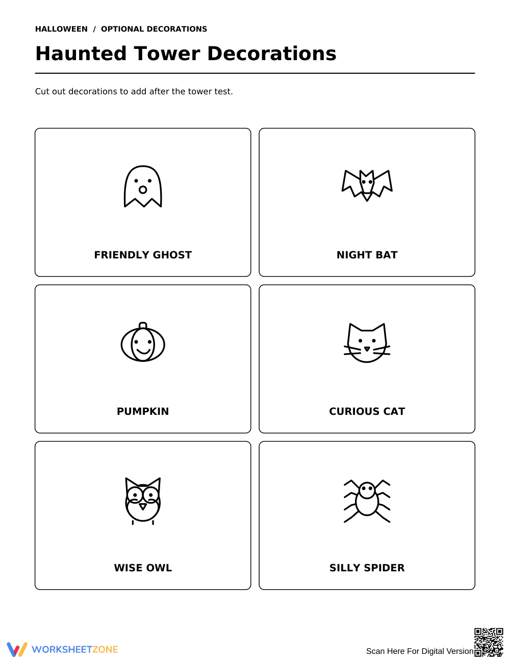 STEM Tower Challenge Worksheet | Grade 3 Printable - Page 2