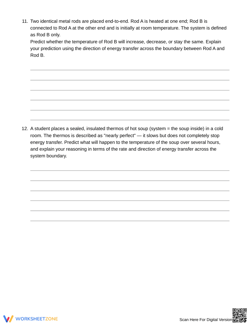 Essential System Boundary Energy Worksheet | Grade 6 Science - Page 5