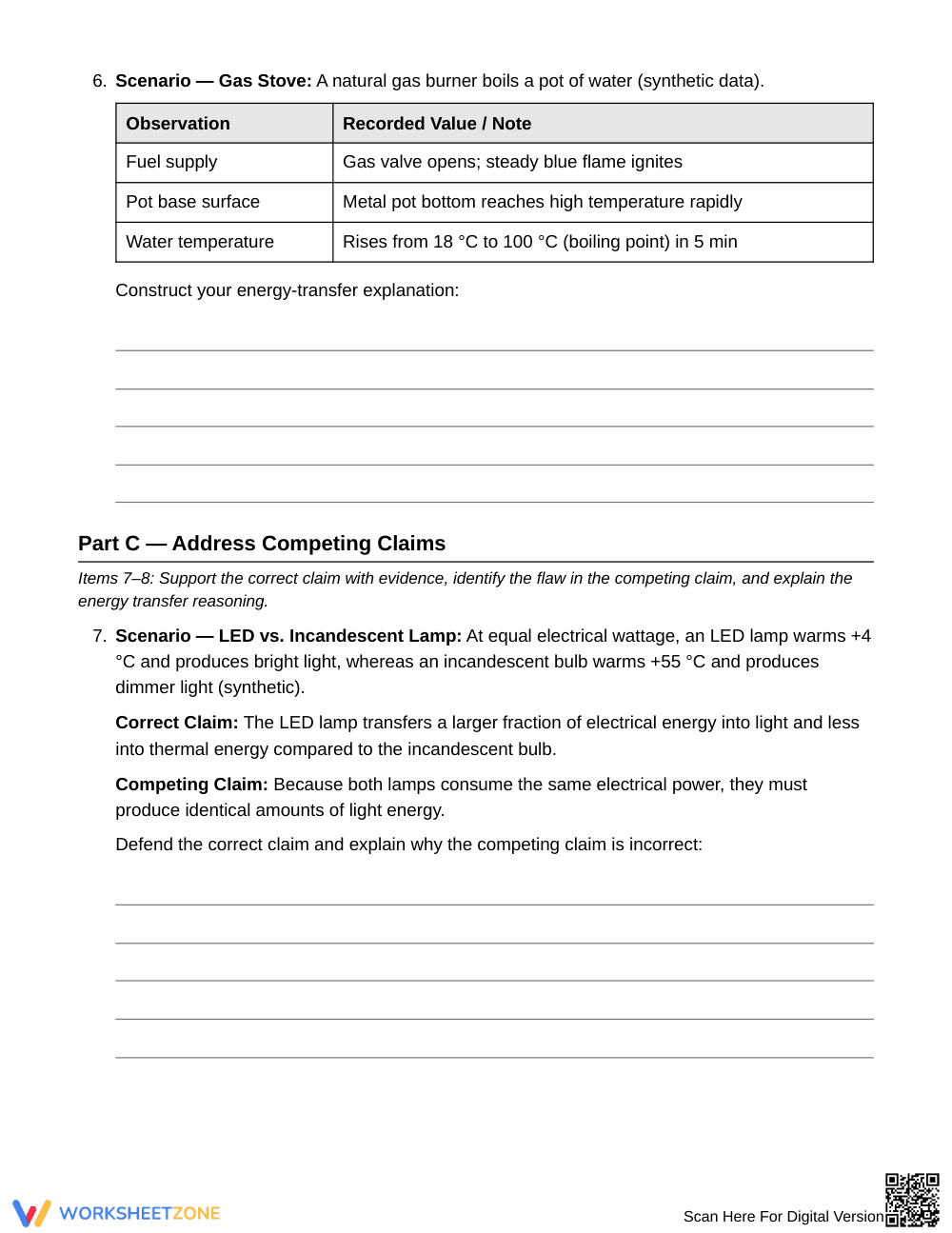 Printable Energy-Transfer Worksheet | Grade 6 Science - Page 4