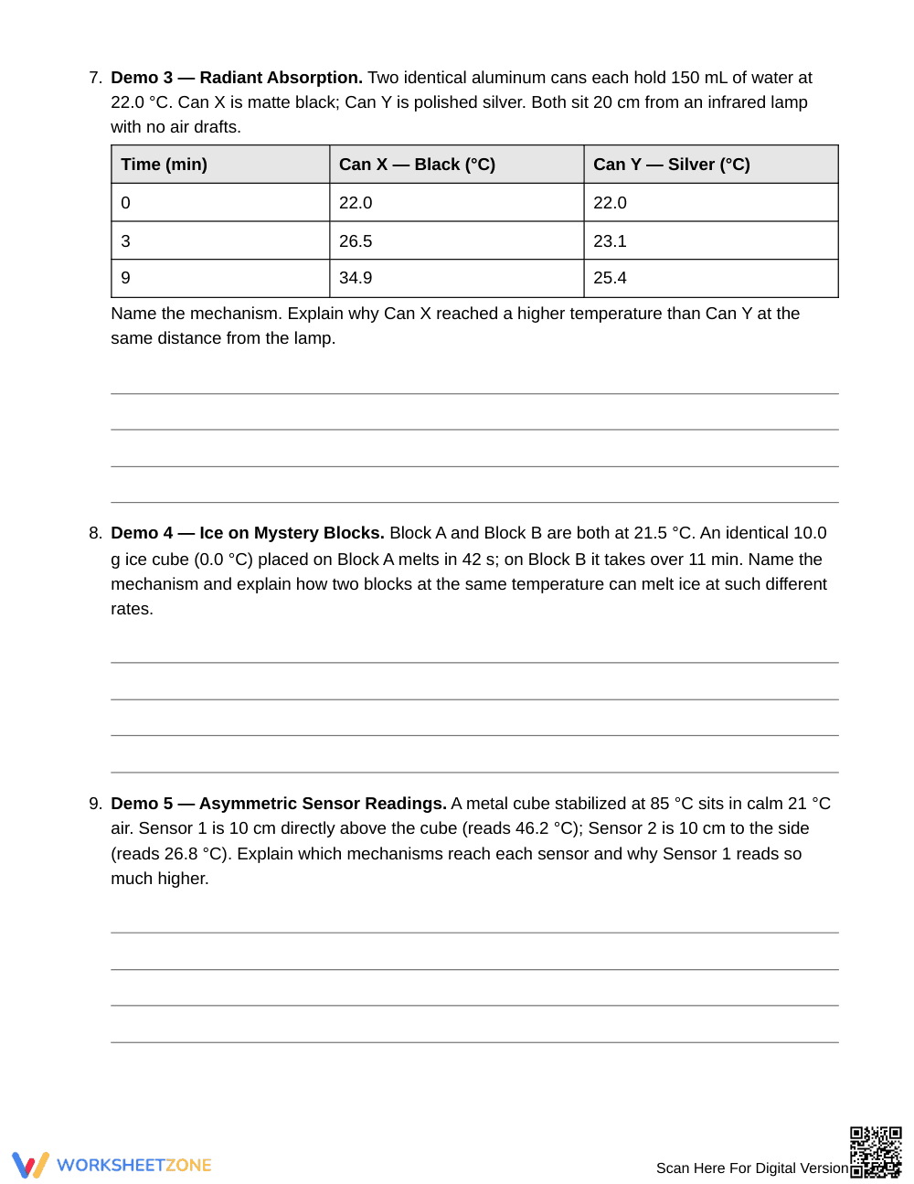 Essential Heat Transfer Worksheet | Grade 6 Science - Page 4