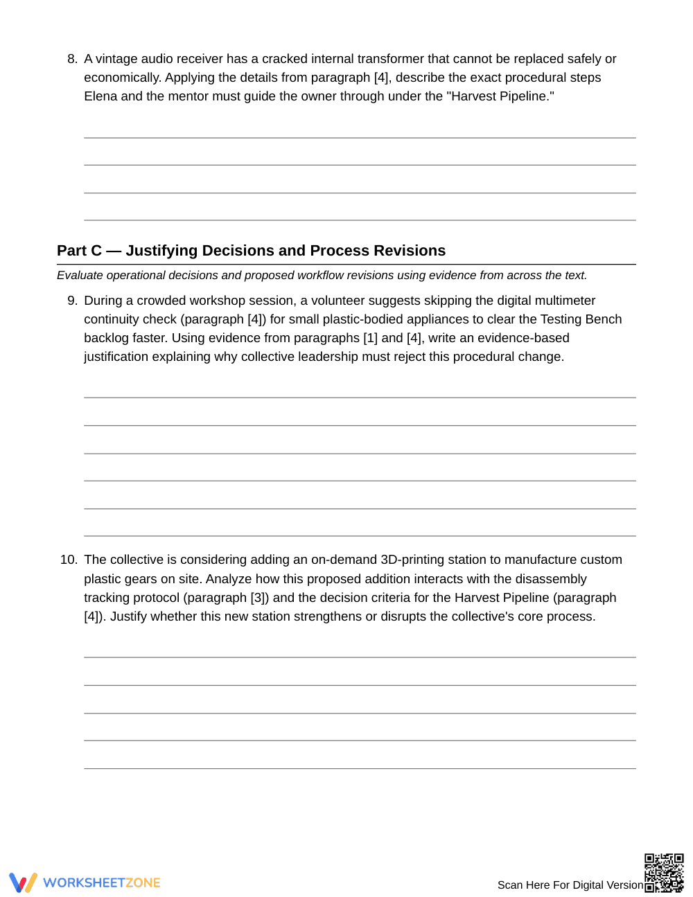 Essential Process Details Worksheet | Grade 7 ELA - Page 5
