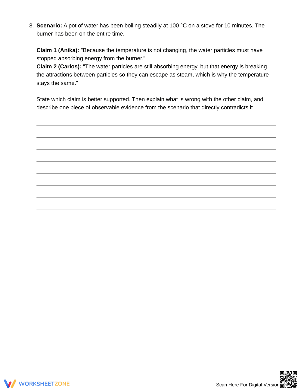Essential Energy Transfer Worksheet | Grade 7 Science - Page 5