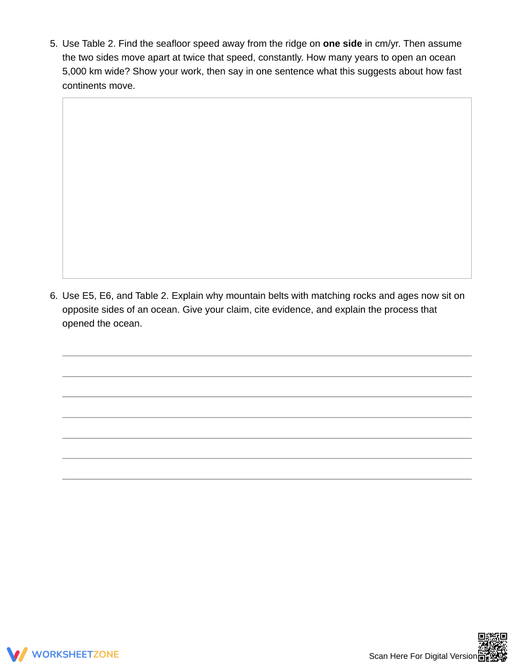 Printable Drift Defense Worksheet | Grade 8 Science - Page 4
