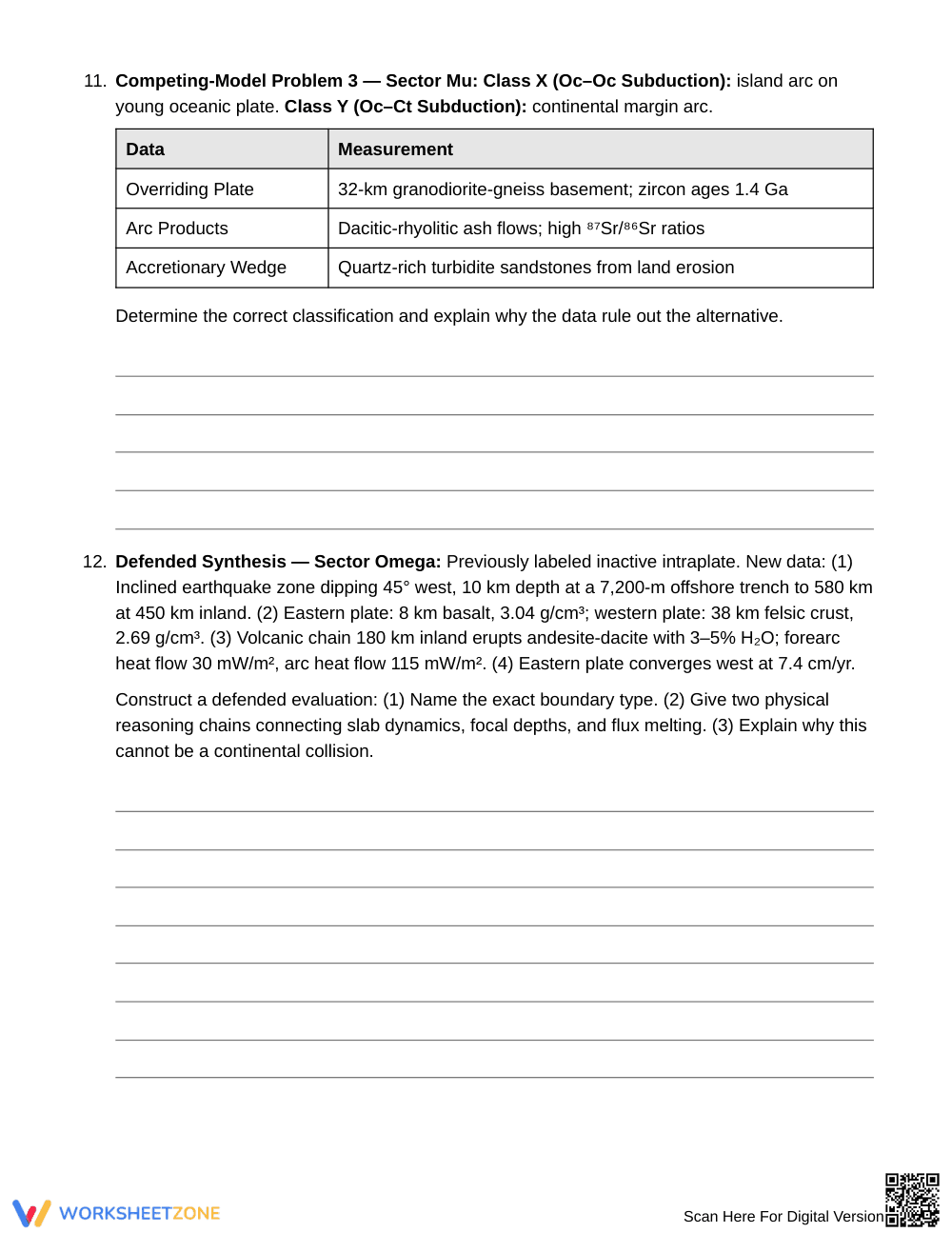 Essential Plate Boundary Clues Worksheet | Grade 8 Science - Page 5
