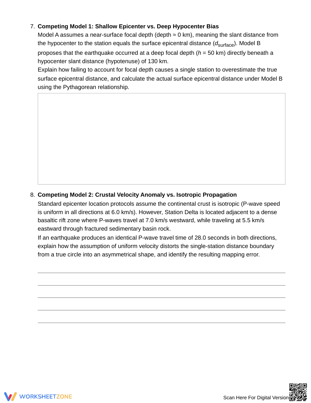 Essential Epicenter Location Worksheet | Grade 8 Science - Page 4