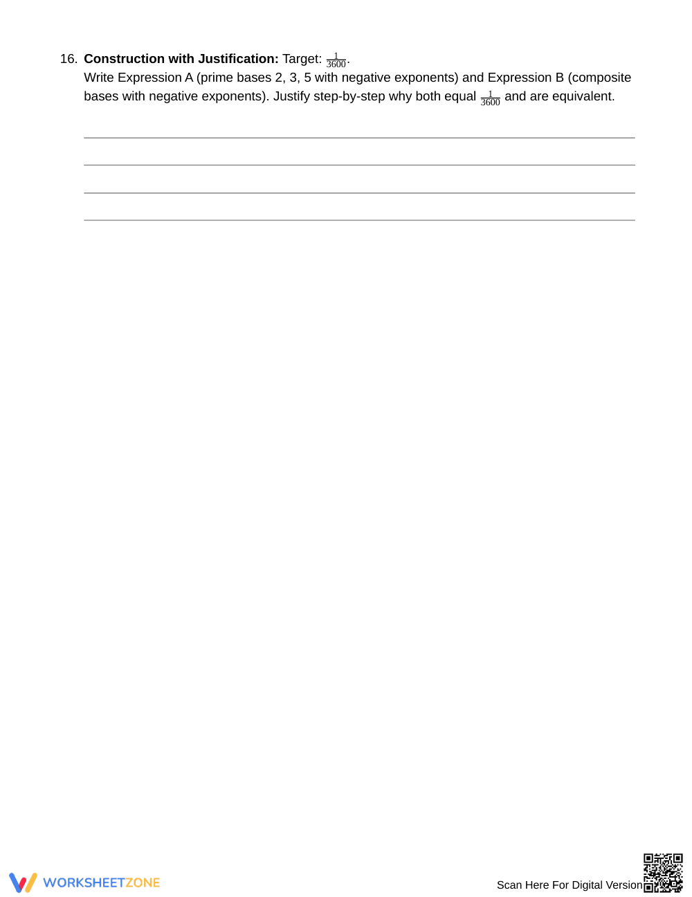 Essential Power Expressions Worksheet | Grade 8 Math - Page 5