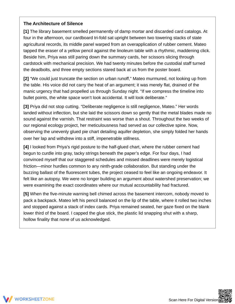 Essential Defending Diction Worksheet | Grade 9 English I - Page 2
