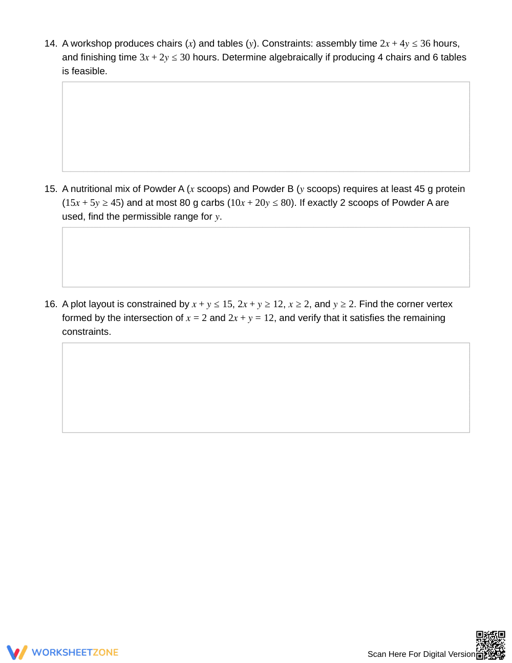 Complete Mixed Inequalities Worksheet | Grade 9 Algebra I - Page 5