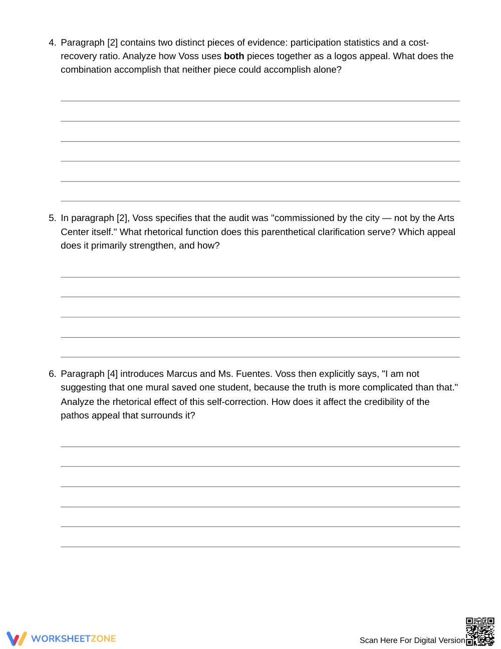 Aligned Adapting Appeals Worksheet | Grade 10 English II - Page 4