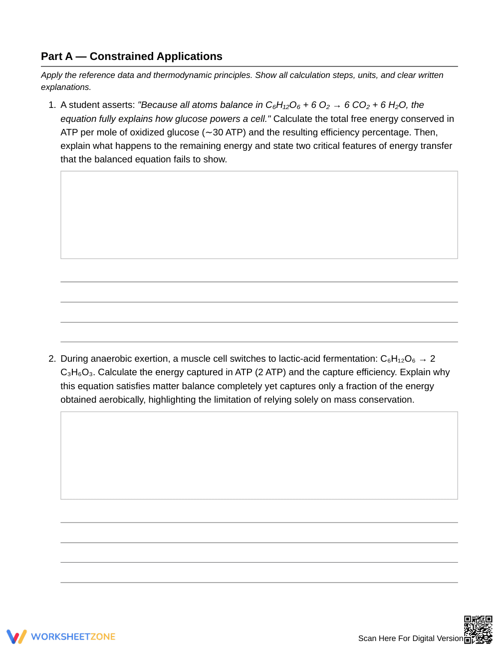 Printable Matter Balance vs Energy Transfer Worksheet - Page 2