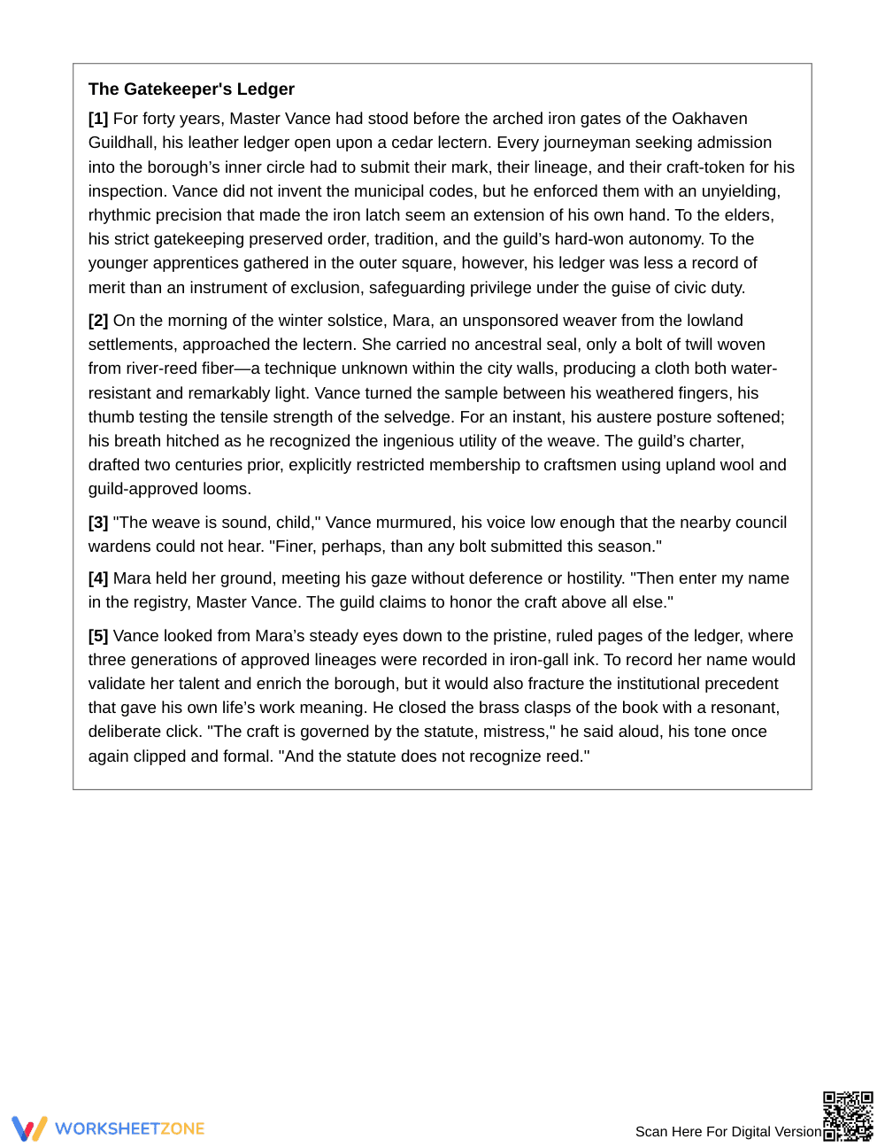 Proven Analytical Paragraph Worksheet | Grade 10 English II - Page 2