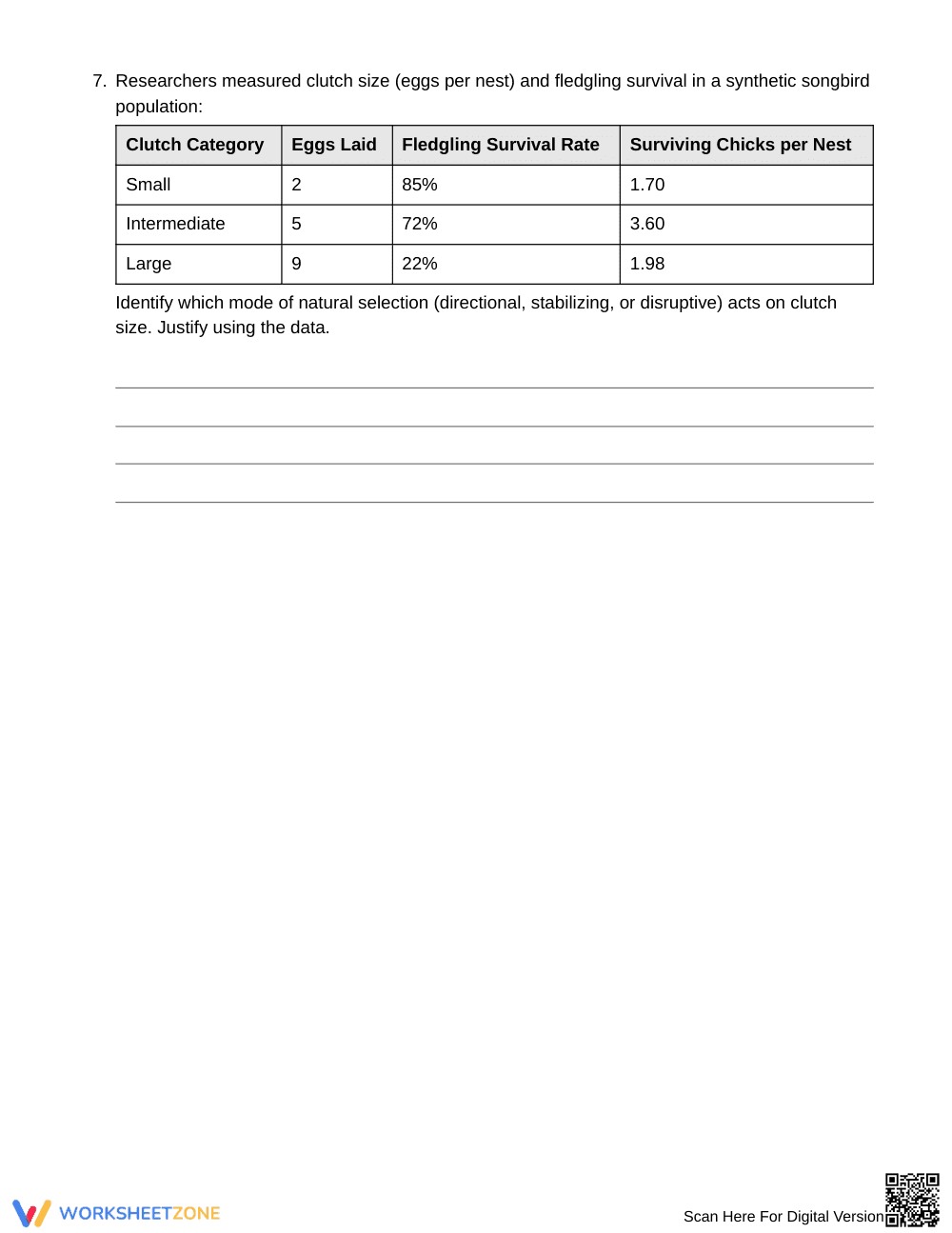 Proven Allele Frequency Change Worksheet | Grade 10 Biology - Page 5